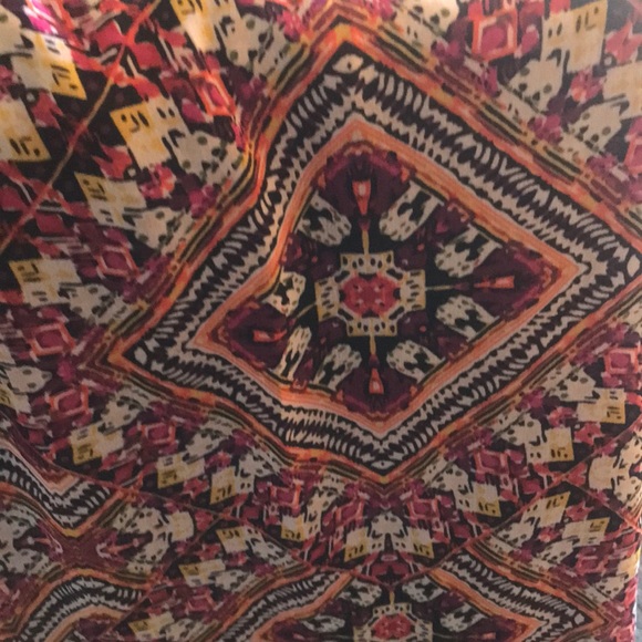 Xhilaration Patterned Maxi Dress szS - Picture 6 of 9